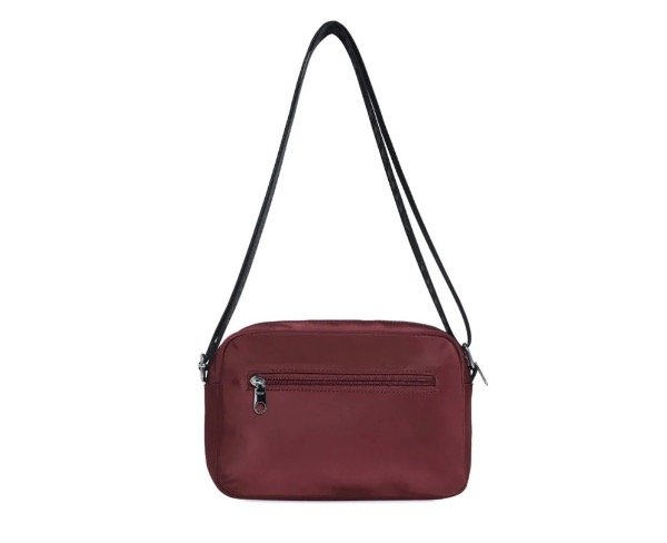 Producto - Bandolera Trendy Tela Bordo - 1