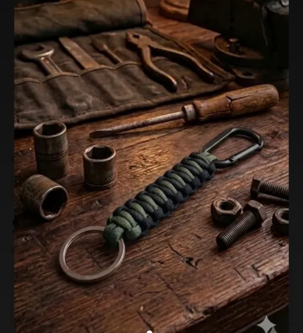 Producto - Llavero paracord con mosquetón