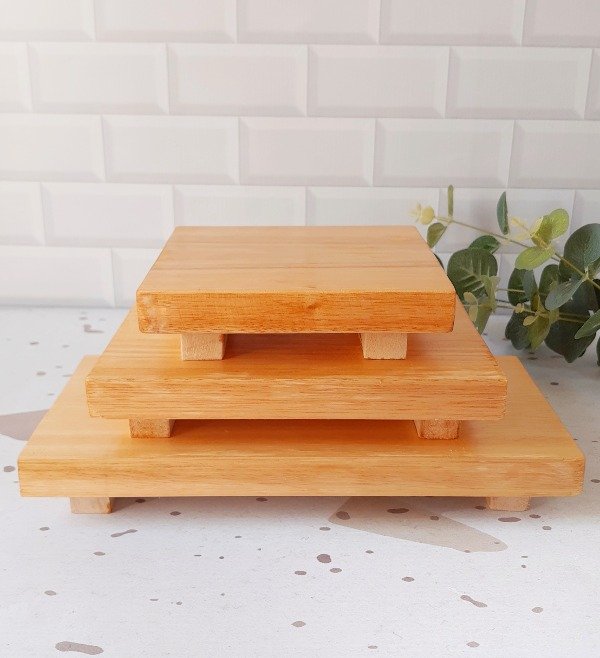 Producto - Alzada de madera chica