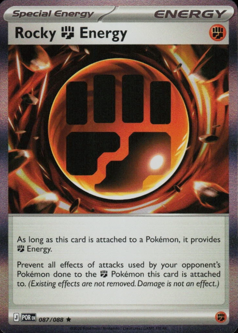 Producto - Rocky Fighting Energy (087/088) [Mega Evolution: Perfect Order] HOLO