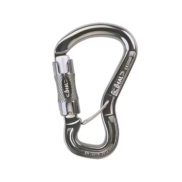 Producto - MOSQUETON ORIENT EXPRESS CON SEGURO ROSCA BEAL