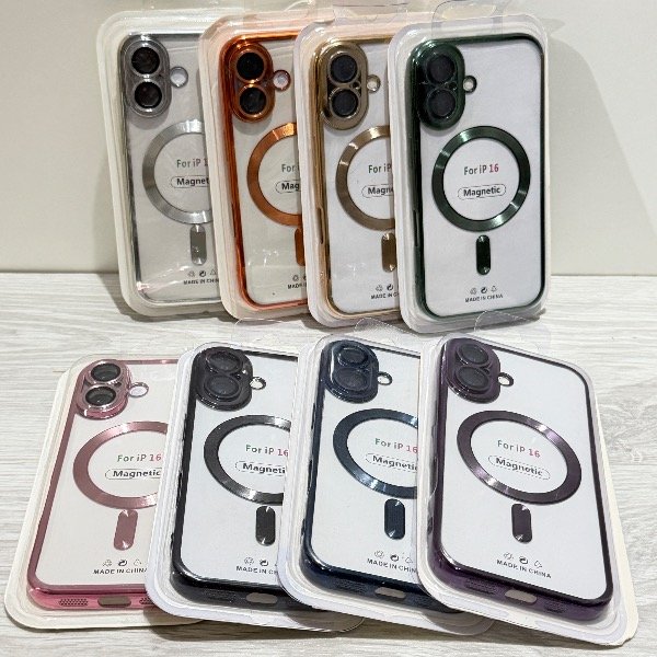 Producto - FUNDA MAGSAFE METALIZADA IPH 16