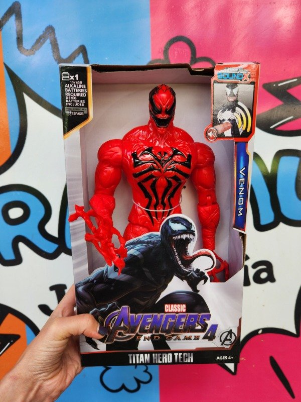 Producto - Figura Carnage con luz y sonido