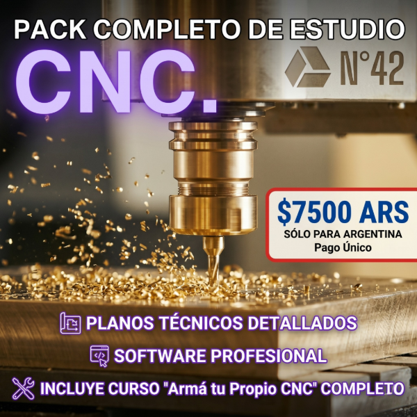 Producto - N42: Router CNC: Planos, cursos y software especializado