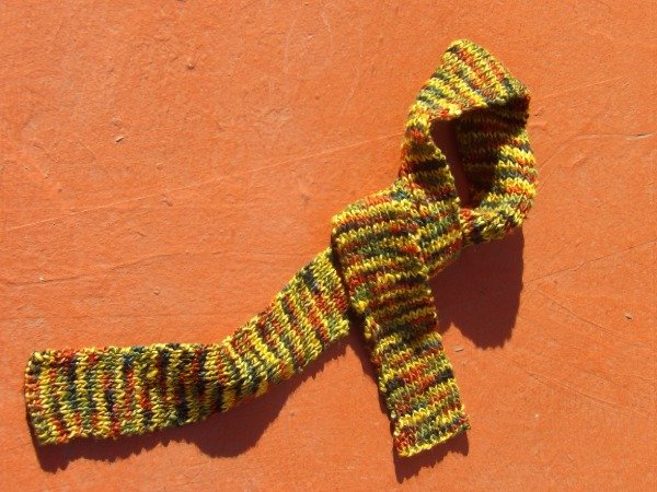 Producto - BUFANDITA TEJIDA A MANO 2