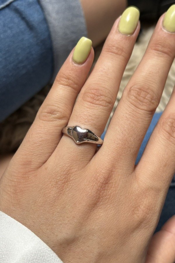 Producto - Anillo Corazon macizo (chico)