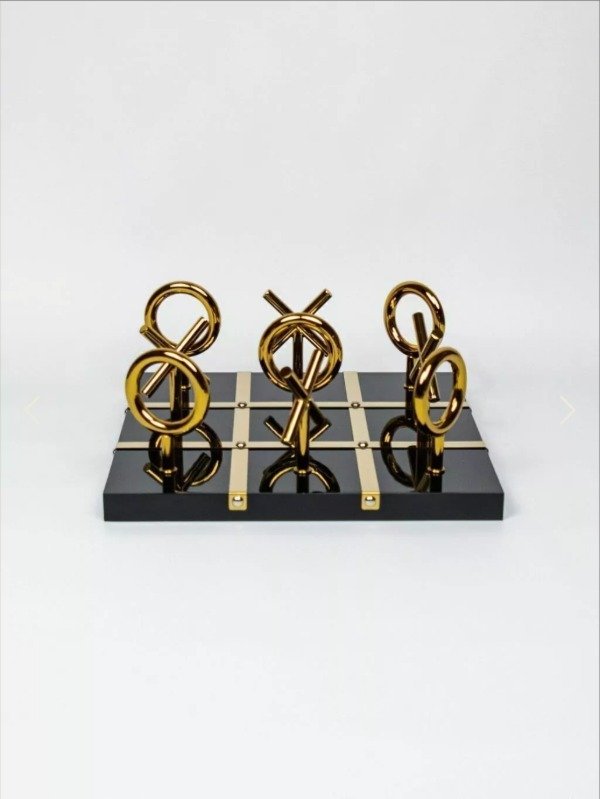 Producto - Adorno Tateti London Negro/Blanco