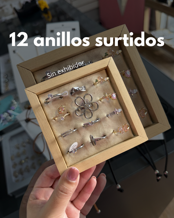 Producto - Combo emprendedor- 12 anillos- sin exhibidor