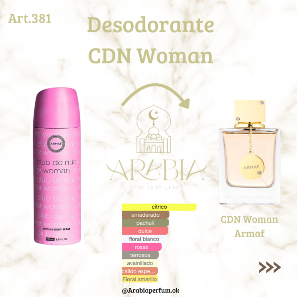 Producto - Desodorante Club de Nuit Woman Armaf - 1