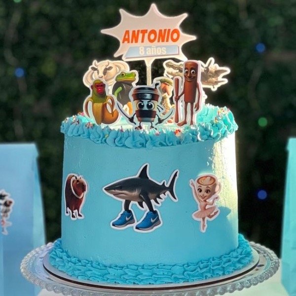 Producto - Set Cake topper Brainrot