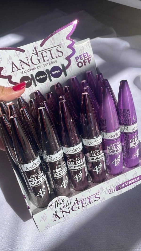 Producto - MASCARA DE PESTAÑAS PEEL OFF -4 ANGELES