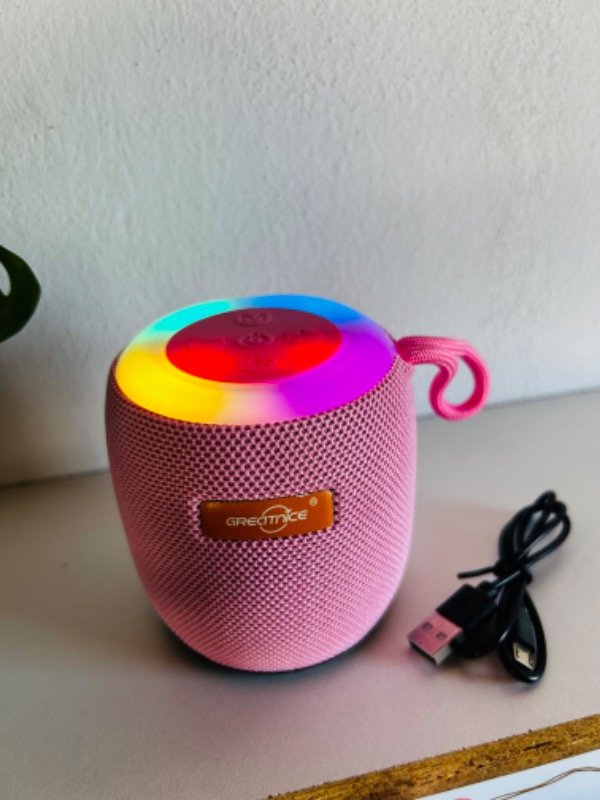 Producto - Parlante Bluetooth con luces (+ colores) - 5