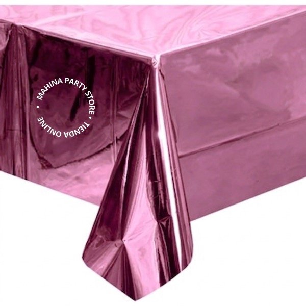 Producto - Mantel rosa metalizado