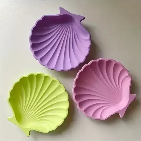 Producto - Molde silicona ostra jabonera platito - 0