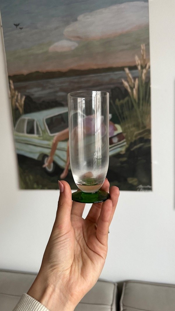 Producto - Flautas de champagne base verde