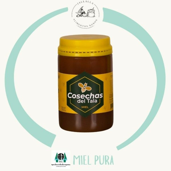Producto - Miel pura sin tacc x 500ml Cosechas Del Tala