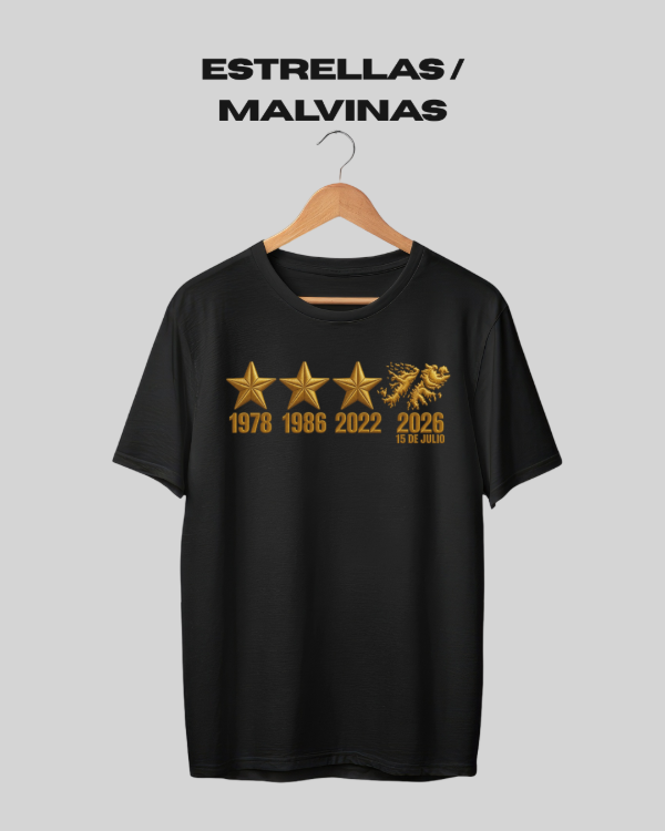 Producto - REMERA ESTRELLAS MALVINAS - 0