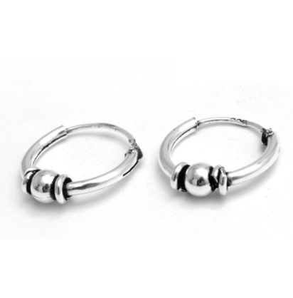 Producto - Argollita con bolita 1,2 cm