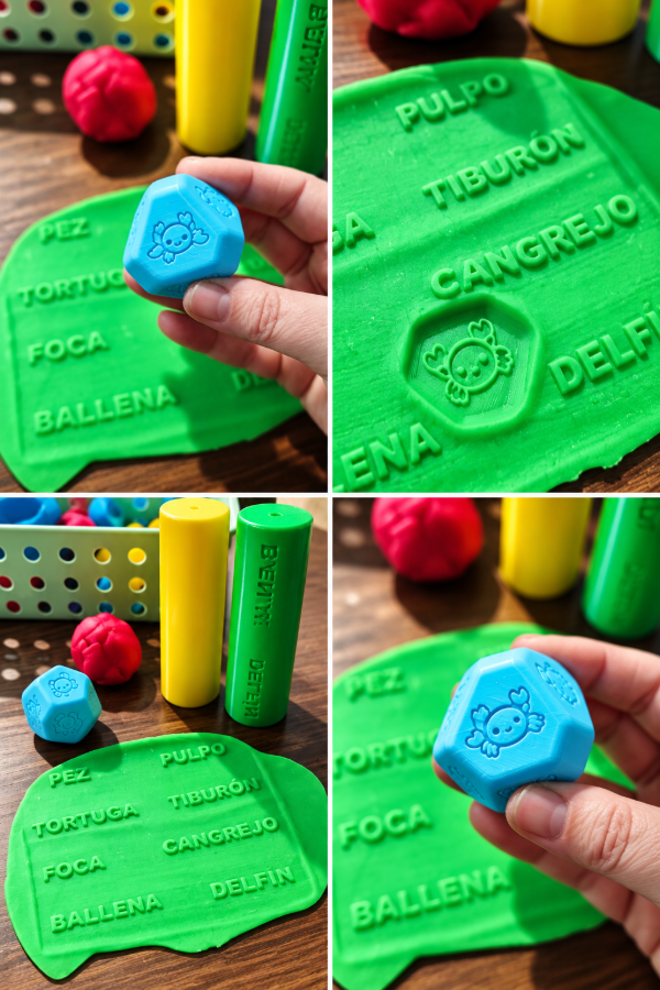Producto - RODILLO DE ANIMALES CON DADO Y MASAS - 4