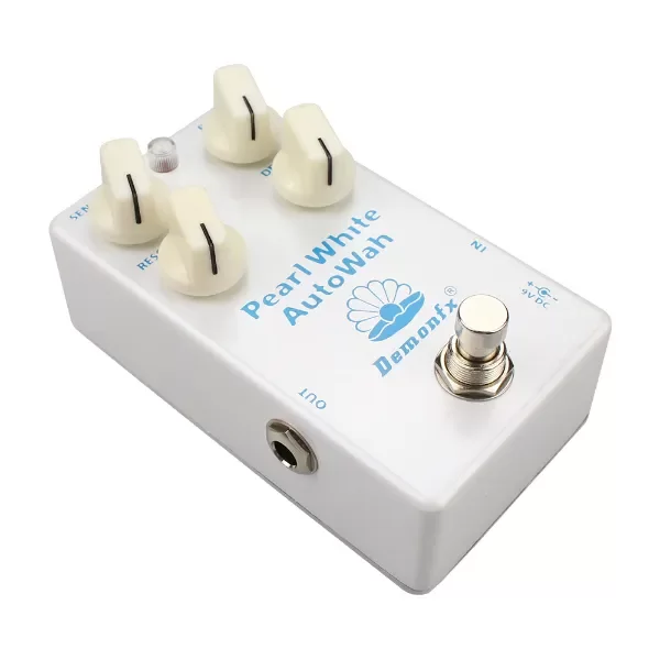 Producto - DEMON FX PEDAL PEARL WHITE AUTO WAH PARA GUITARRA - 4