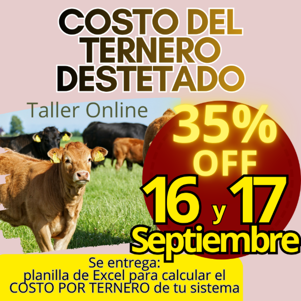 Producto - Taller Online: Cálculo del Costo del Ternero - 0