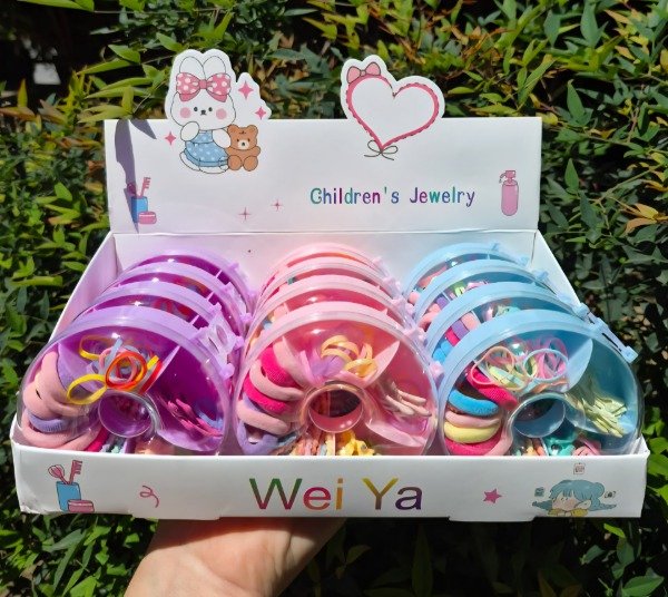 Producto - Dona Cute- kit de accesorios para el cabello