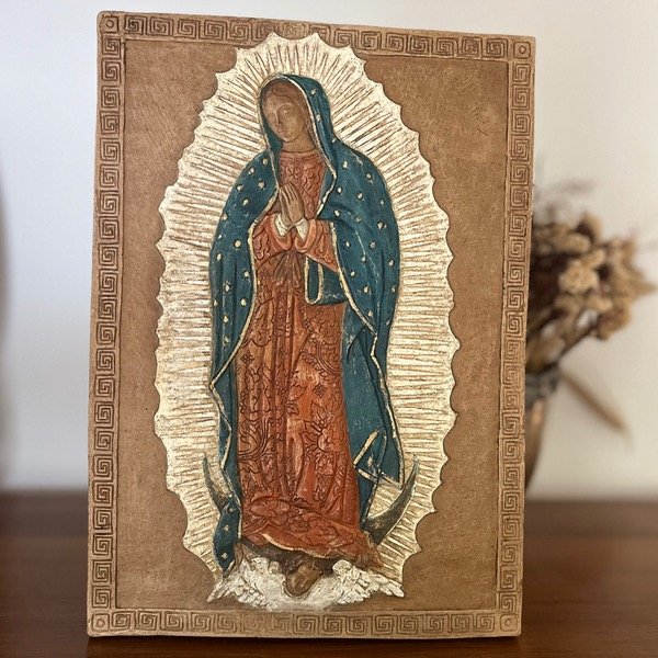 Producto - Virgen de Guadalupe 26cms piedra