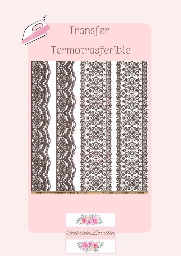 Producto - Transfer Termo transferible 733
