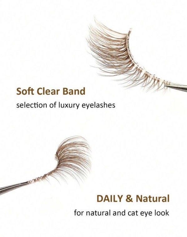 Producto - Set de pestañas Brow half lashes B004 - 5