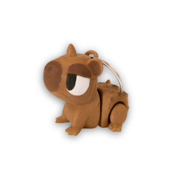 Producto - Capibara llavero flexi