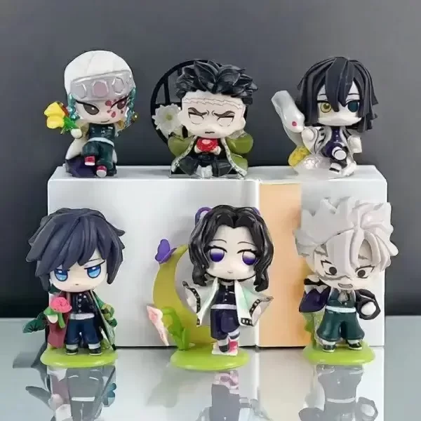 Producto - Set Primaveral Pilares - Kimetsu no yaiba - Demon slayer - 7cm