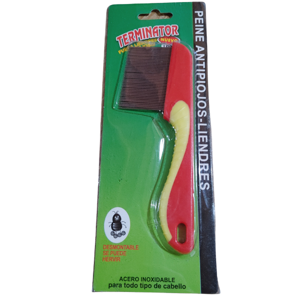 Producto - Peine Fino Anti Piojos Y Liendres Liendres Niños Y Adultos - 6