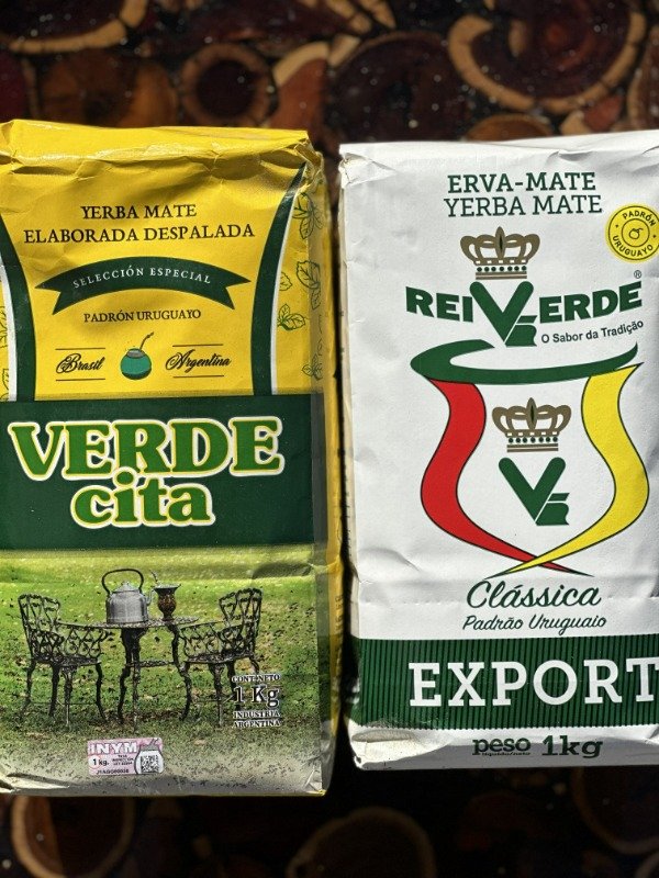 Producto - Pack: Yerba Verdecita + Yerba Rei Verde Clasica