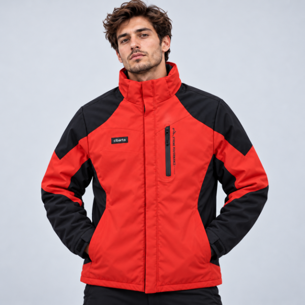 Producto - Campera Técnica Extreme Performance Rojo y Negro - 10