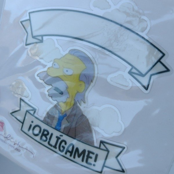 Producto - Aplique Simpsons "Oblígame"
