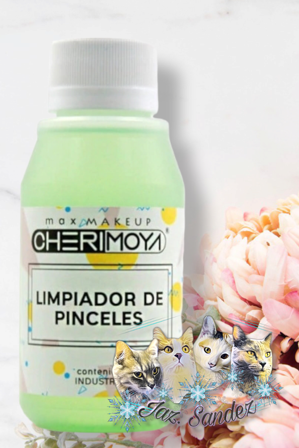 Producto - LIMPIADOR DE PINCELES CHERIMOYA 120ML