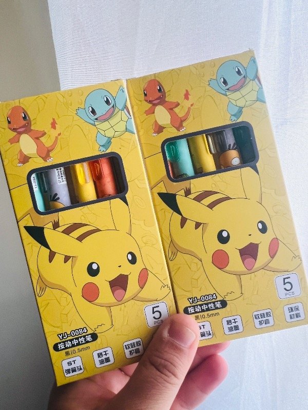 Producto - Set de lapiceras pokemon x 5