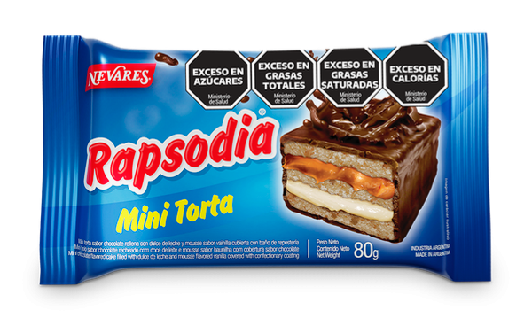 Producto - Mini torta rapsodia