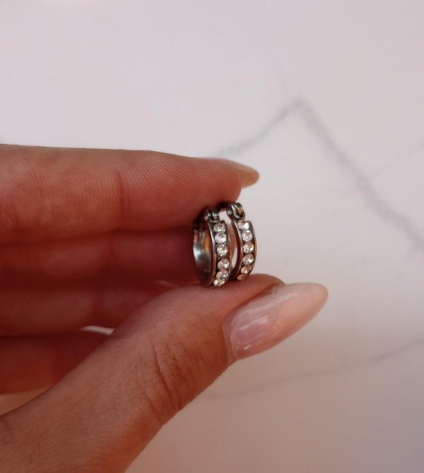 Producto - Argollitas con strass
