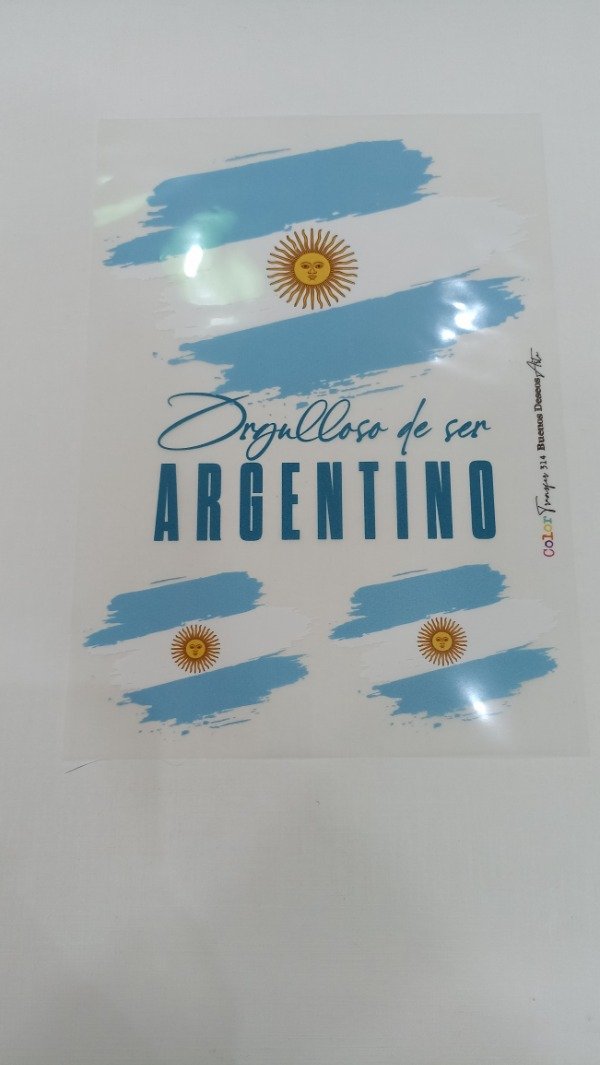 Producto - Transfer Termotransferible ARG314