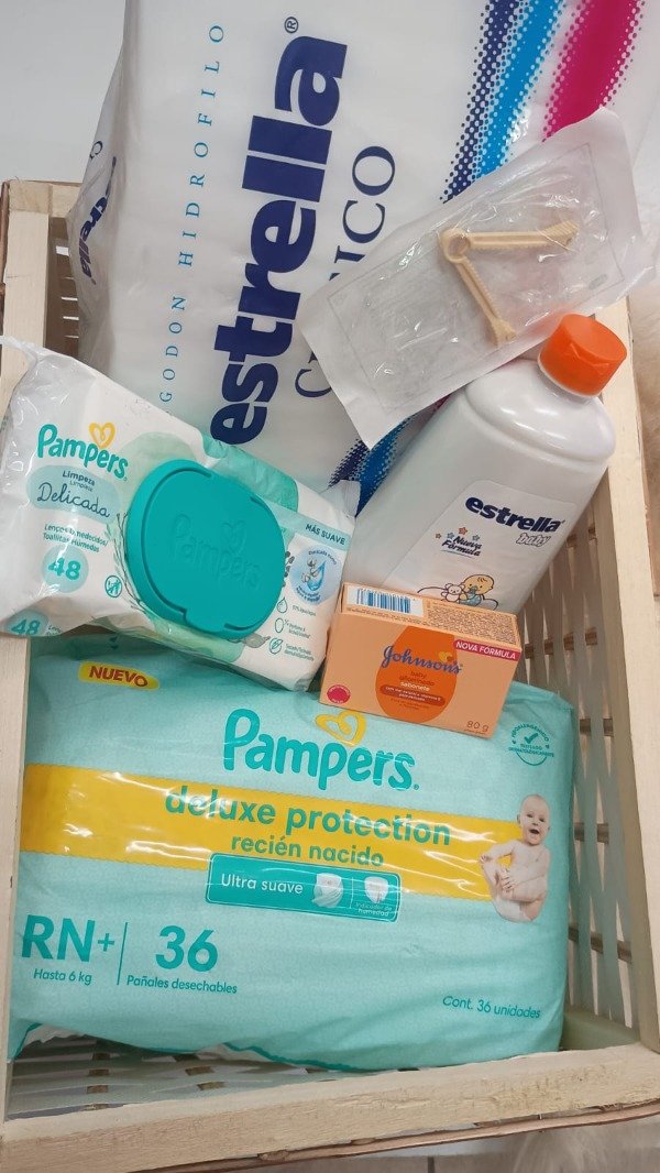 Producto - Combo recién nacido Pampers