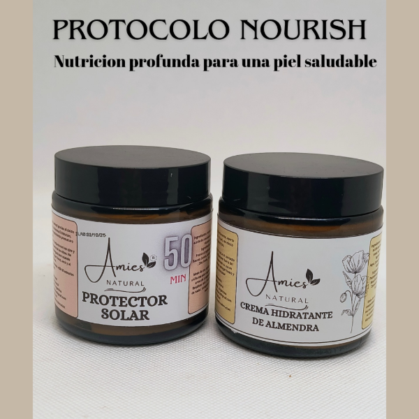 Producto - Nourish (crema hidratante + protector solar)