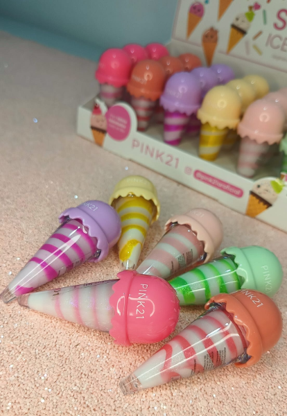 Producto - Gloss con glitter Pink 21