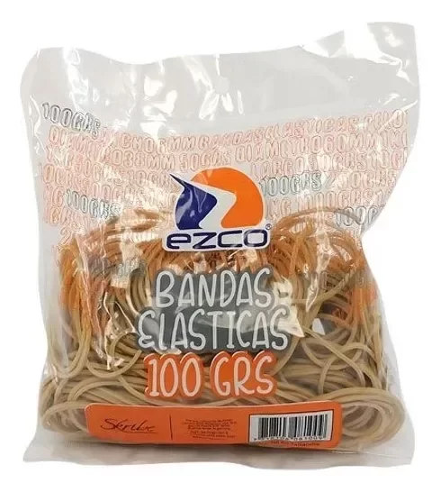 Producto - BANDA ELASTICA X 100G EZCO