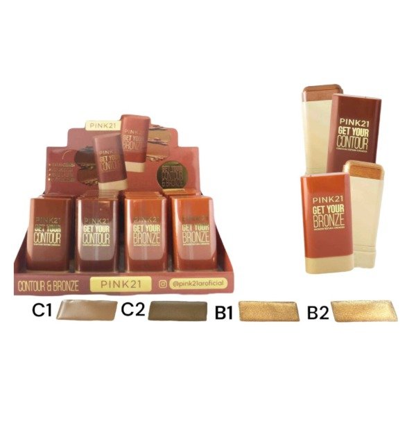 Producto - CONTORNO/BRONZER - PINK 21