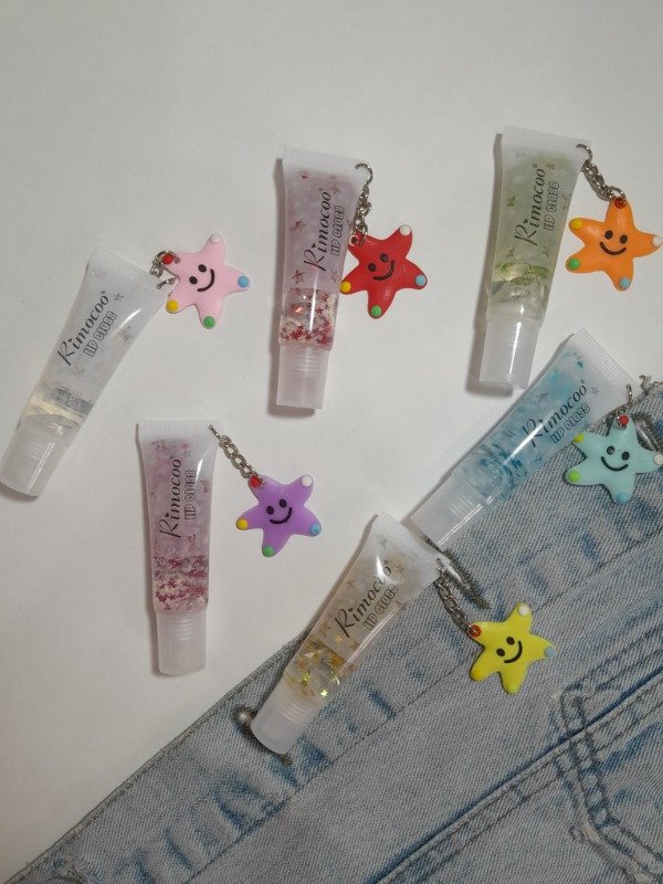 Producto - Lip gloss llaveros estrella