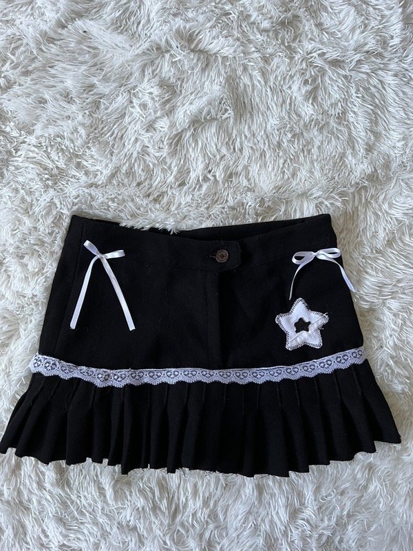 Mini short falda dark coquette