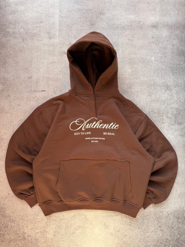 Producto - Hoddie Boxi Autenthic Chocolate