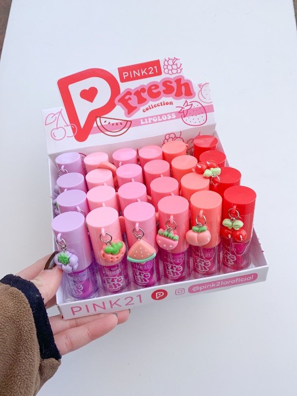 Producto - LIP GLOSS FRESH SABOROZADOS - PINK 21