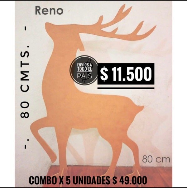 Producto - Reno NAVIDAD